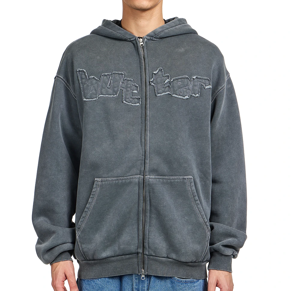 Butter Goods - Mineral Wash Zip-Thru Hood