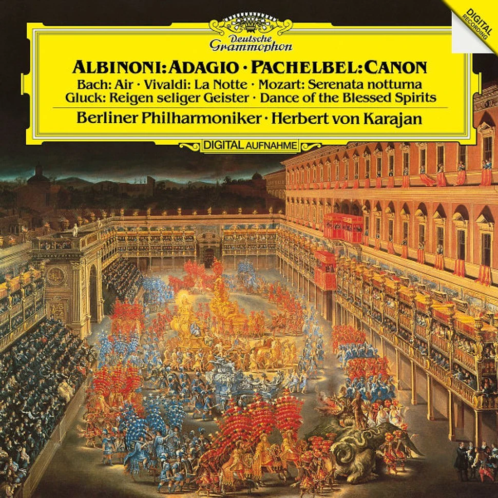 Tomaso Albinoni, Johann Pachelbel, Berliner Philharmoniker, Herbert von Karajan - Albinoni: Adagio, Pachelbel: Canon