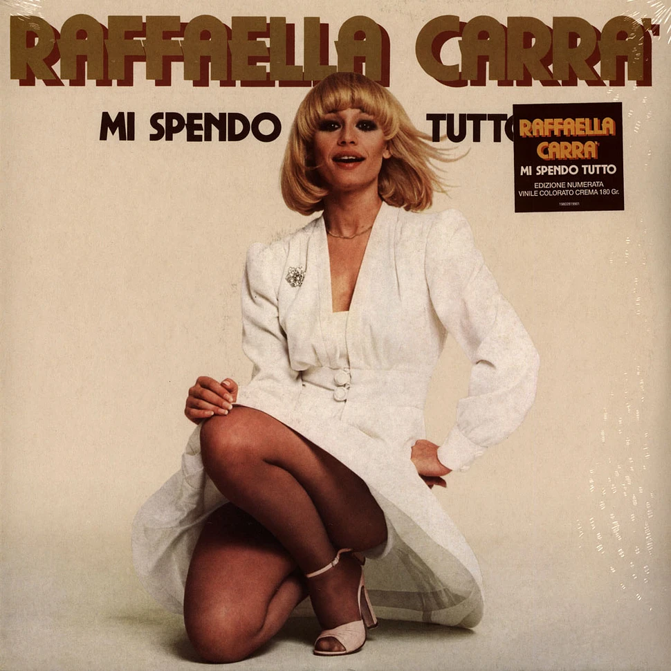 Raffaella Carra - Mi Spendo Tutto Beige Colored Vinyl Edition