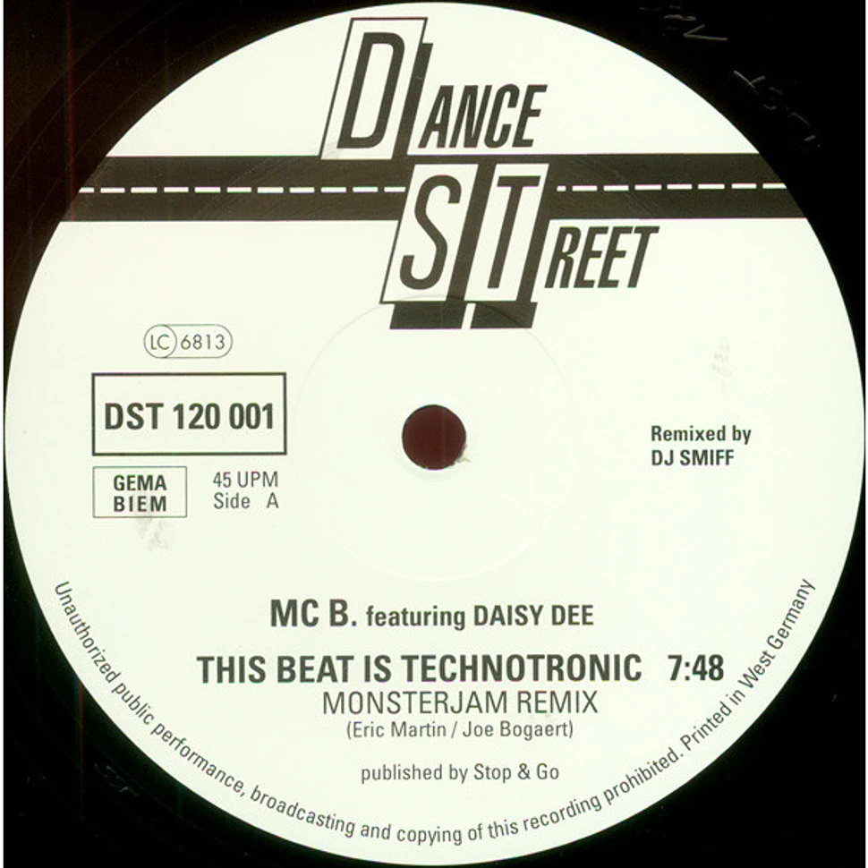 MC B Featuring Daisy Dee - This Beat Is Technotronic (Remix By DJ Smiff)