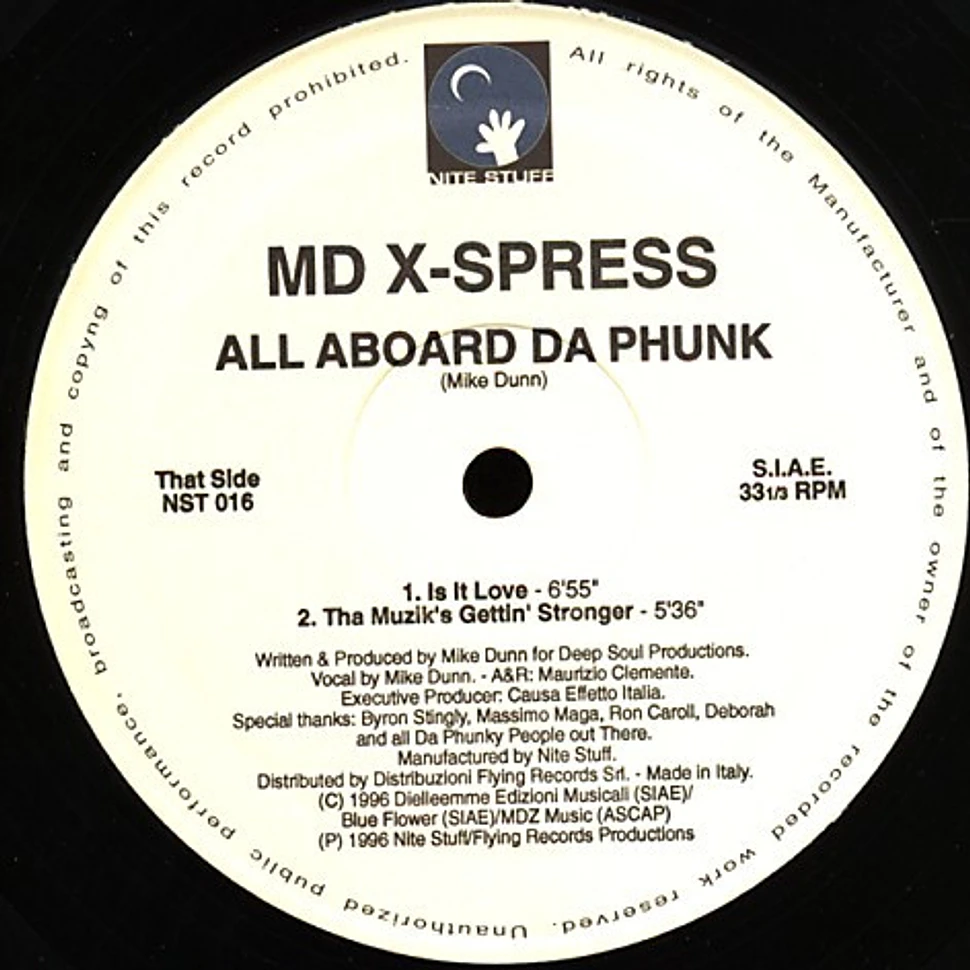 The MD X-Spress - All Aboard Da Phunk