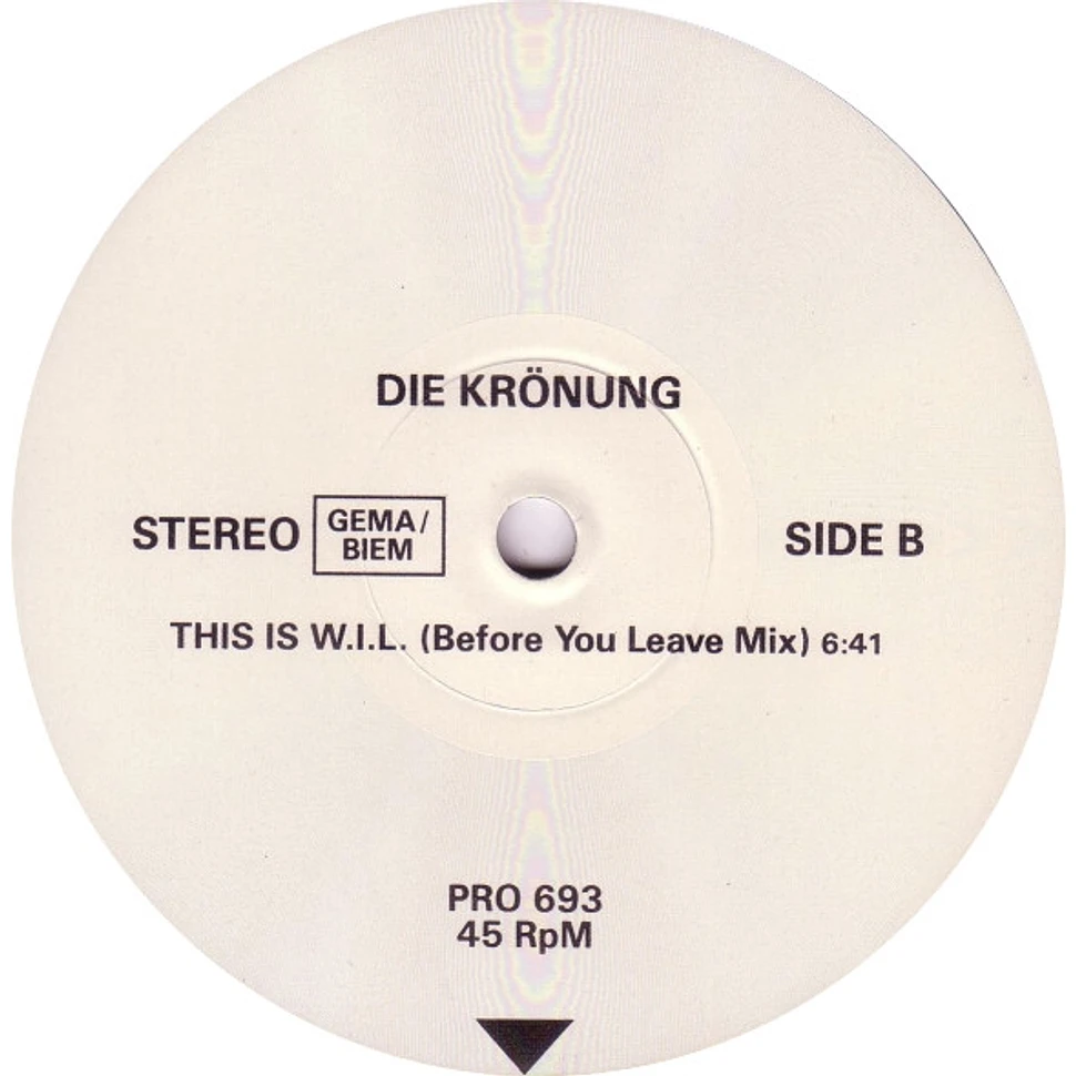 Die Krönung - This Is W.I.L.