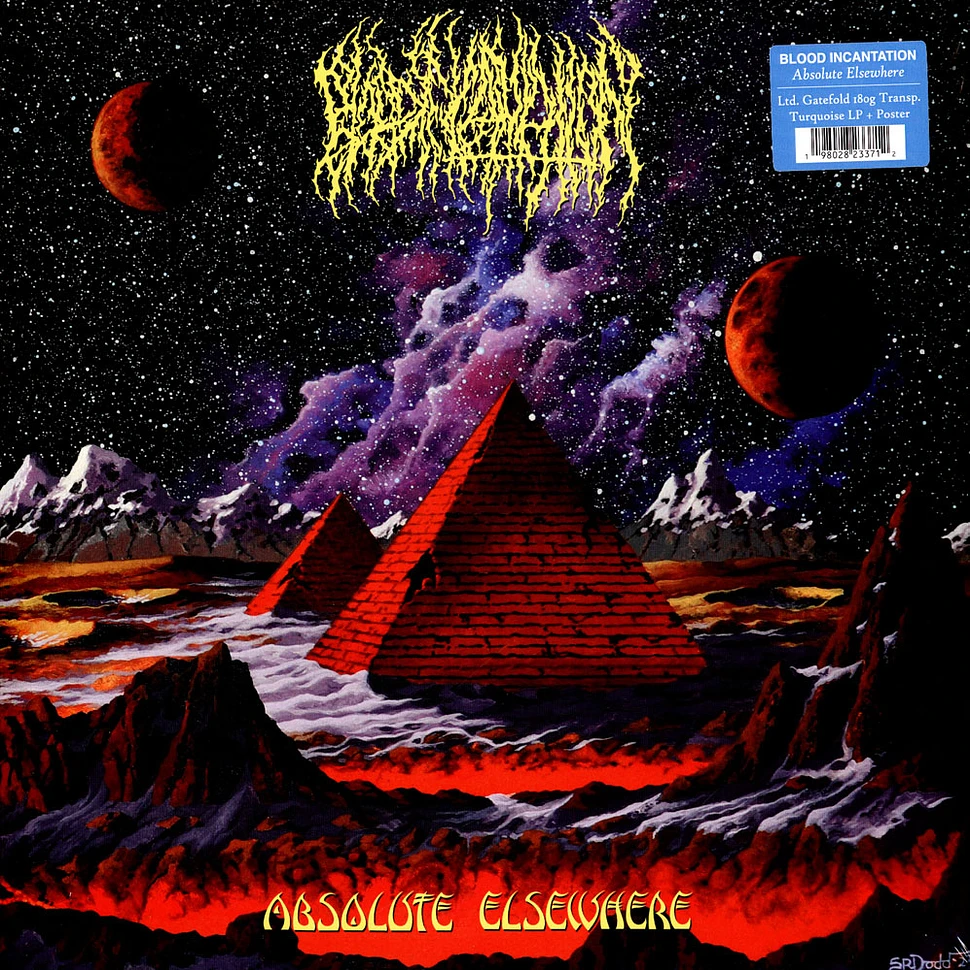 Blood Incantation - Absolute Elsewhere Transaprent Turquoise Vinyl Edition