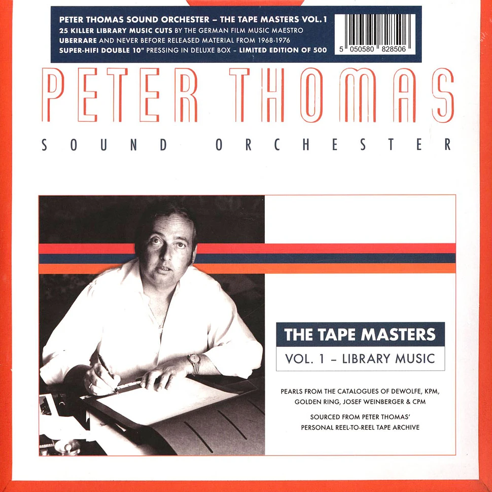 Peter Thomas Sound Orchester - The Tape Masters Volume 1 / Library Music