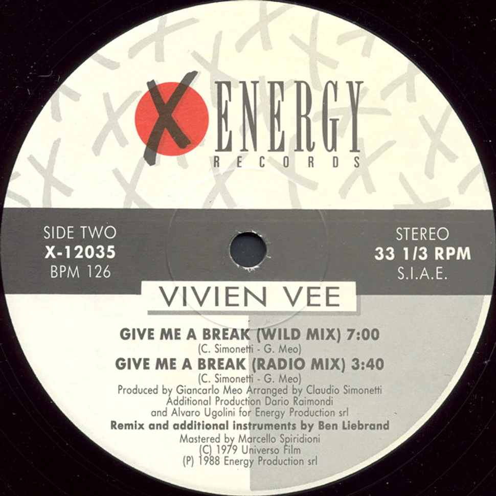 Vivien Vee - Give Me A Break (Ben Liebrand Remixes)