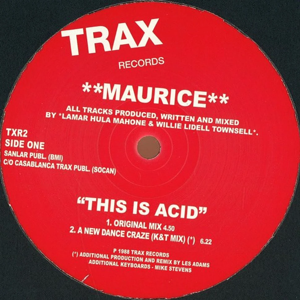 Maurice Joshua - This Is Acid