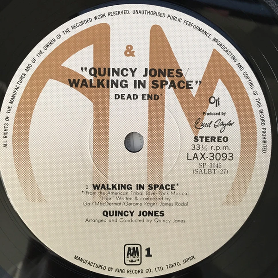 Quincy Jones - Walking In Space