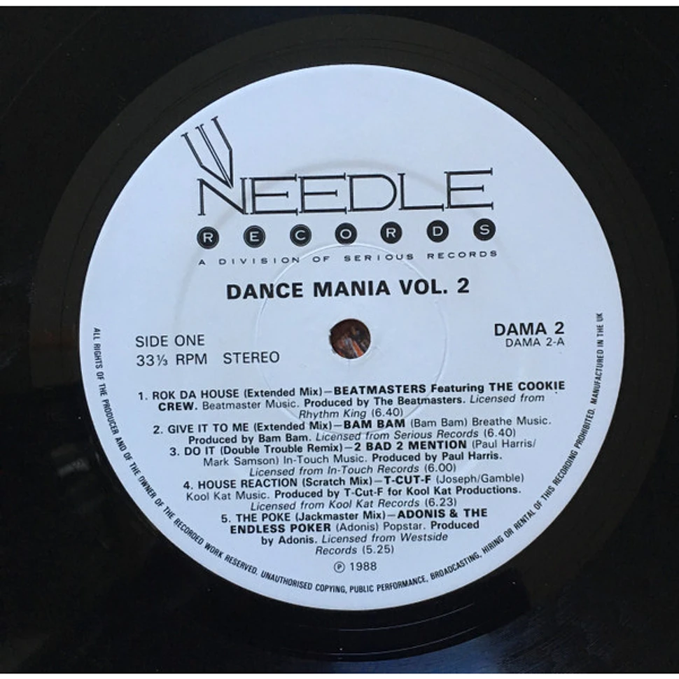 V.A. - Dance Mania Volume 2