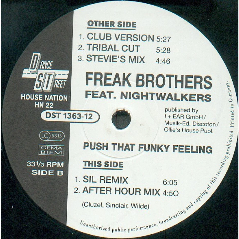 Freak Brothers Featuring Nightwalkers - Push That Funky Feeling