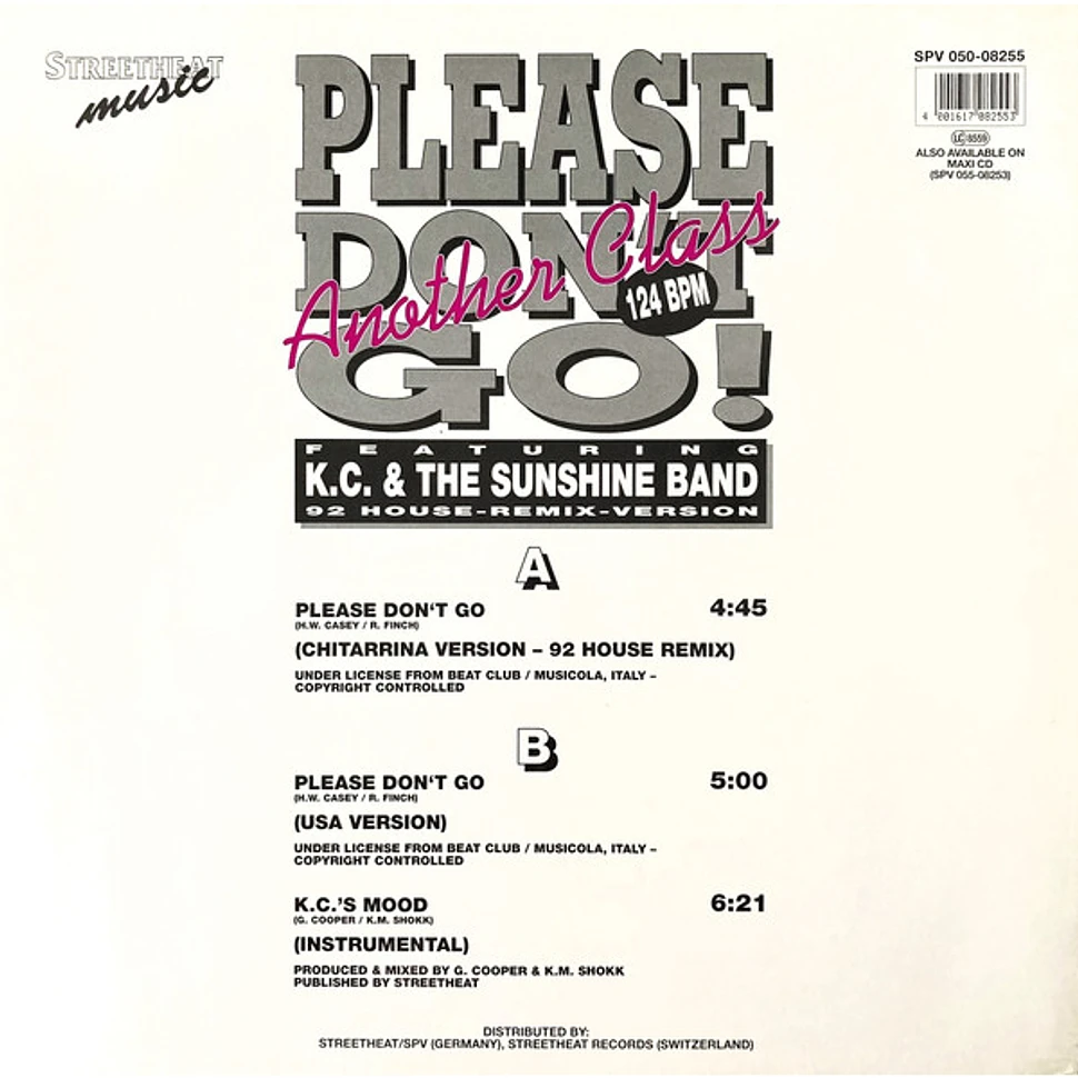 Another Class Featuring KC & The Sunshine Band - Please Don't Go (92 House-Remix-Version)