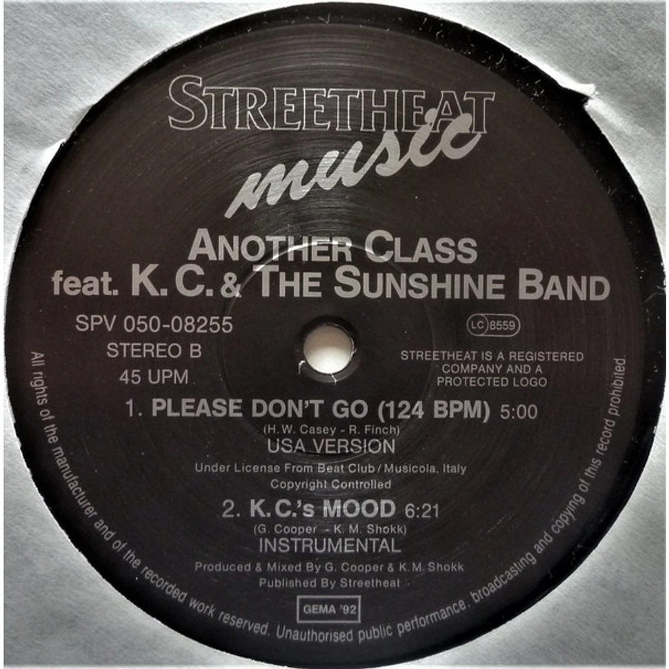 Another Class Featuring KC & The Sunshine Band - Please Don't Go (92 House-Remix-Version)