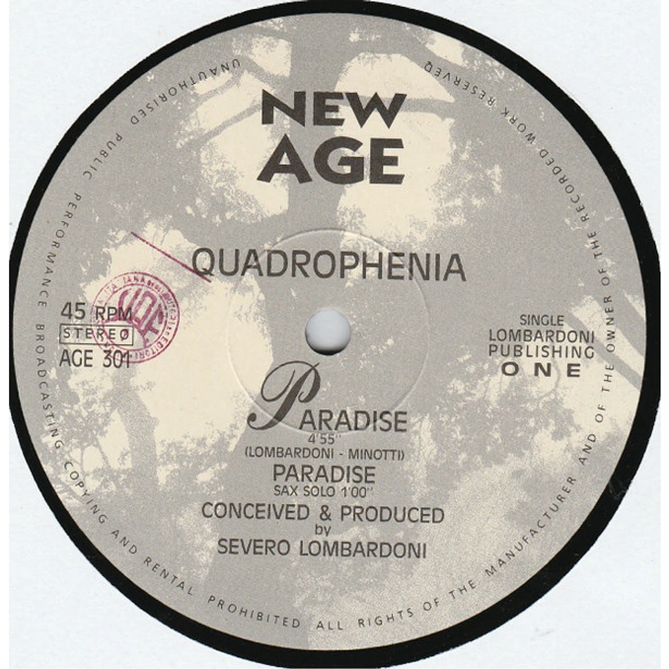 Quadrophenia - Paradise