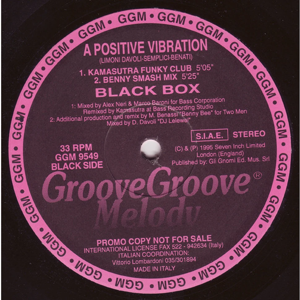 Black Box - A Positive Vibration (Part II)