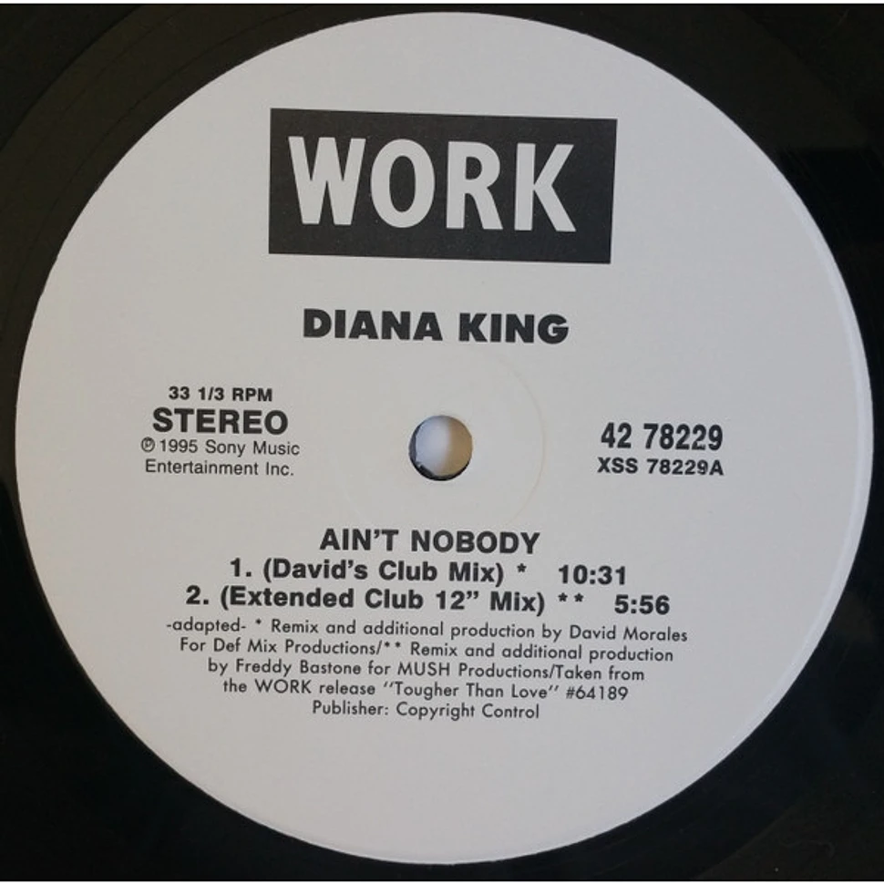 Diana King - Ain't Nobody