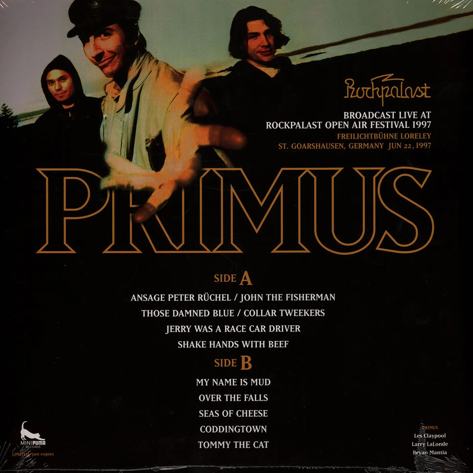 Primus - Broadcast Live At Rockpalast Open Air Festival 1997