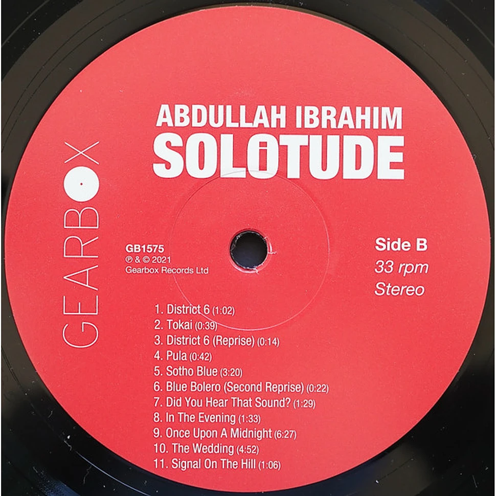 Abdullah Ibrahim - Solotude