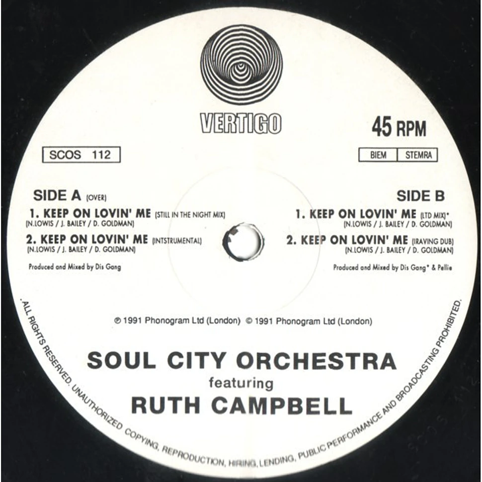 Soul City Orchestra - Keep On Lovin' Me