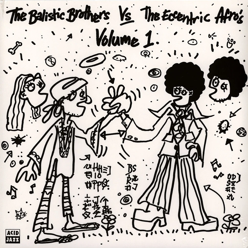 The Ballistic Brothers & The Eccentirc Afros - The Ballistic Brothers Vs. The Eccentric Afros - Volume 1