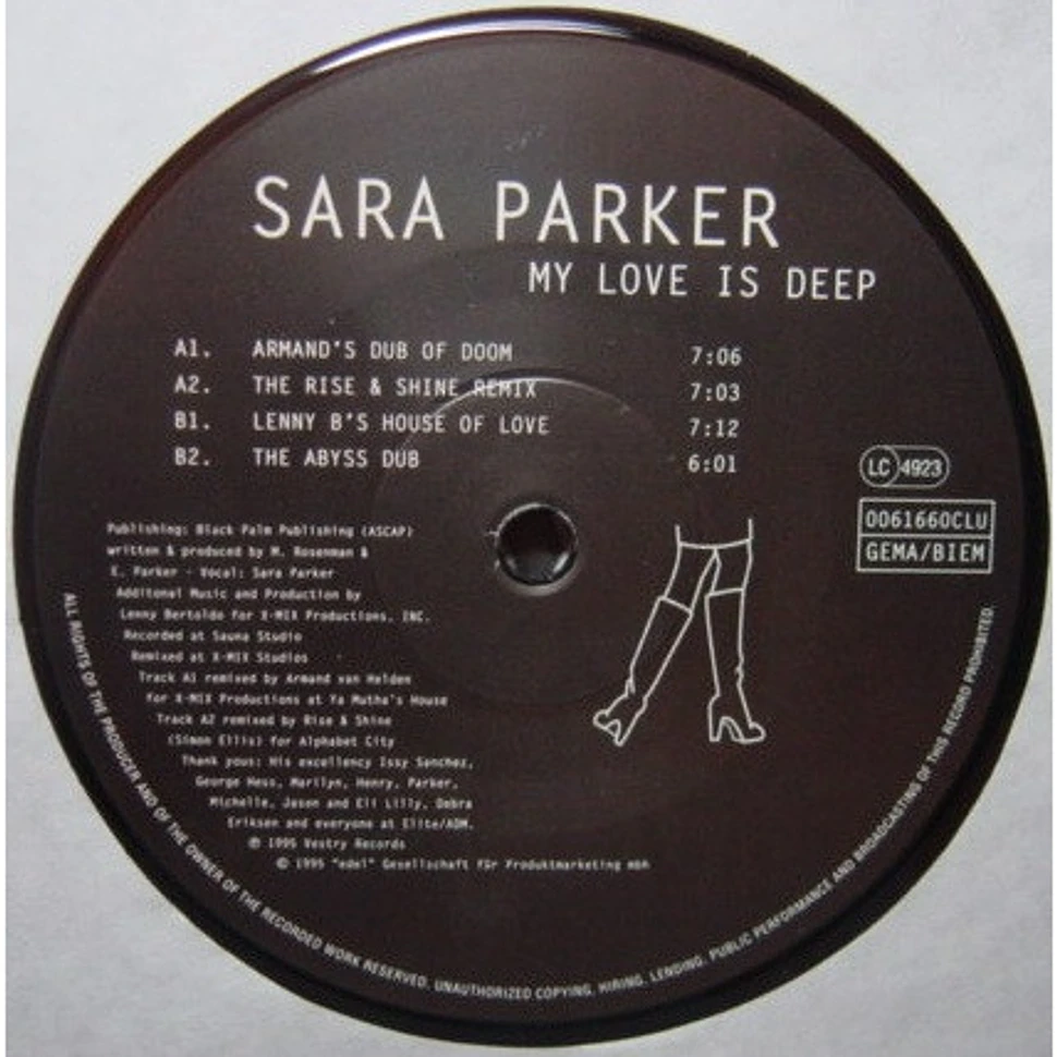 Sara Parker - My Love Is Deep