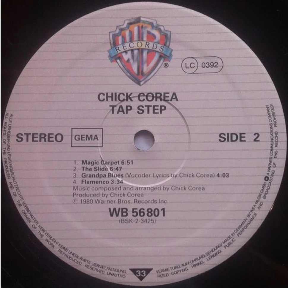 Chick Corea - Tap Step