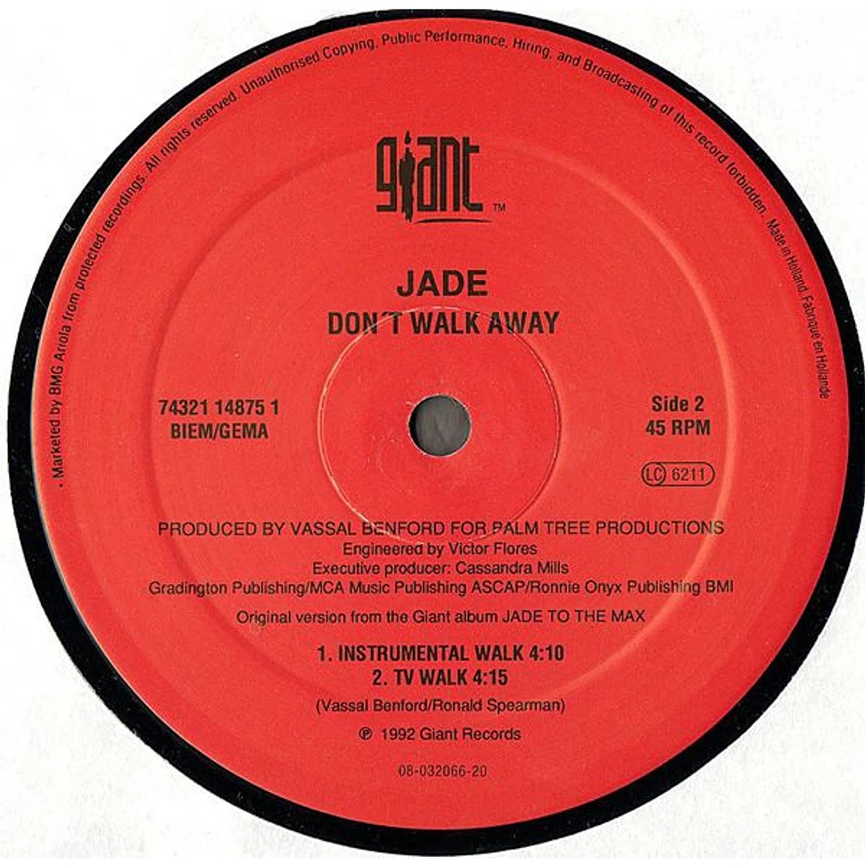 Jade - Don't Walk Away