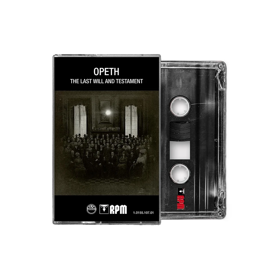 Opeth - The Last Will And Testament Clear Tape w/ Clear Lining