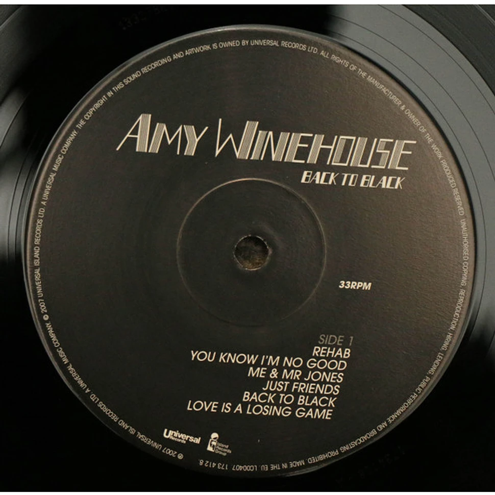 Amy Winehouse - Back To Black