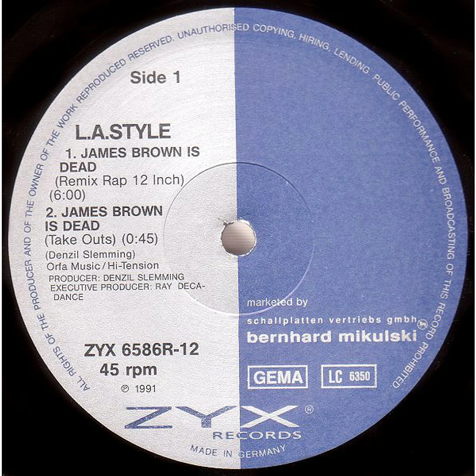 L.A. Style - James Brown Is Dead (Remix)