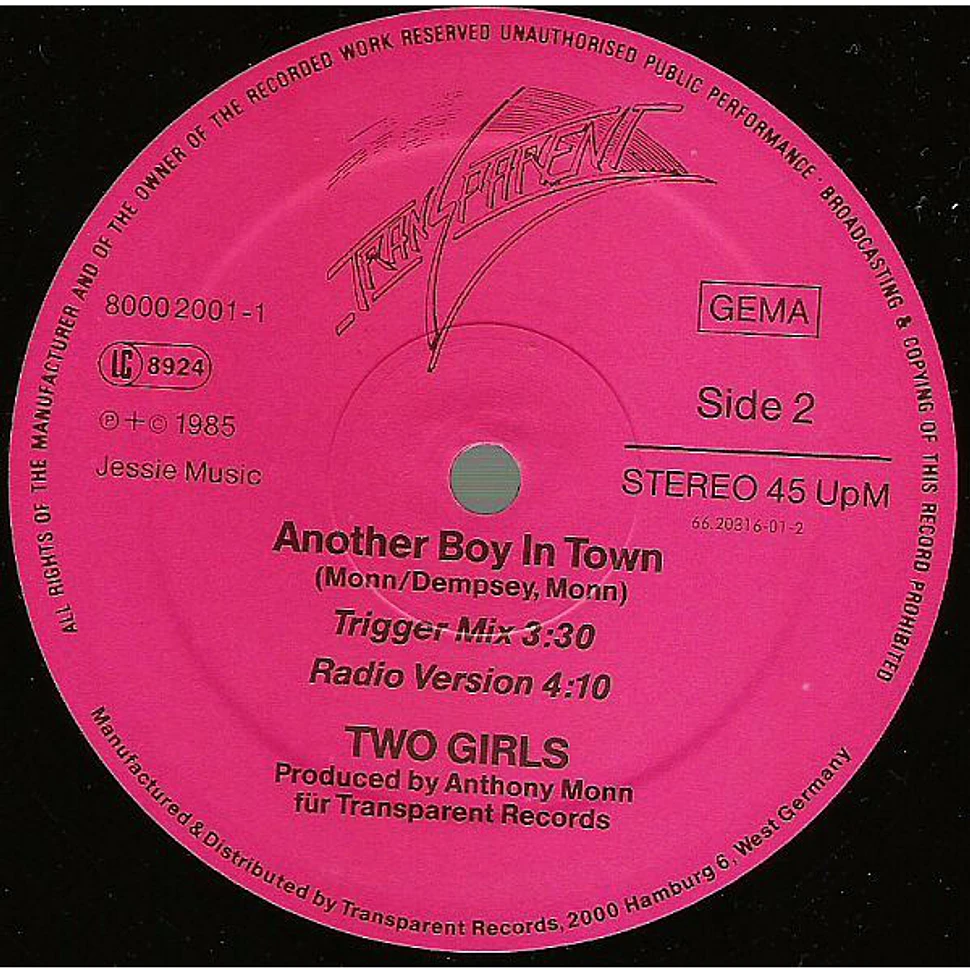 Two Girls - Another Boy In Town