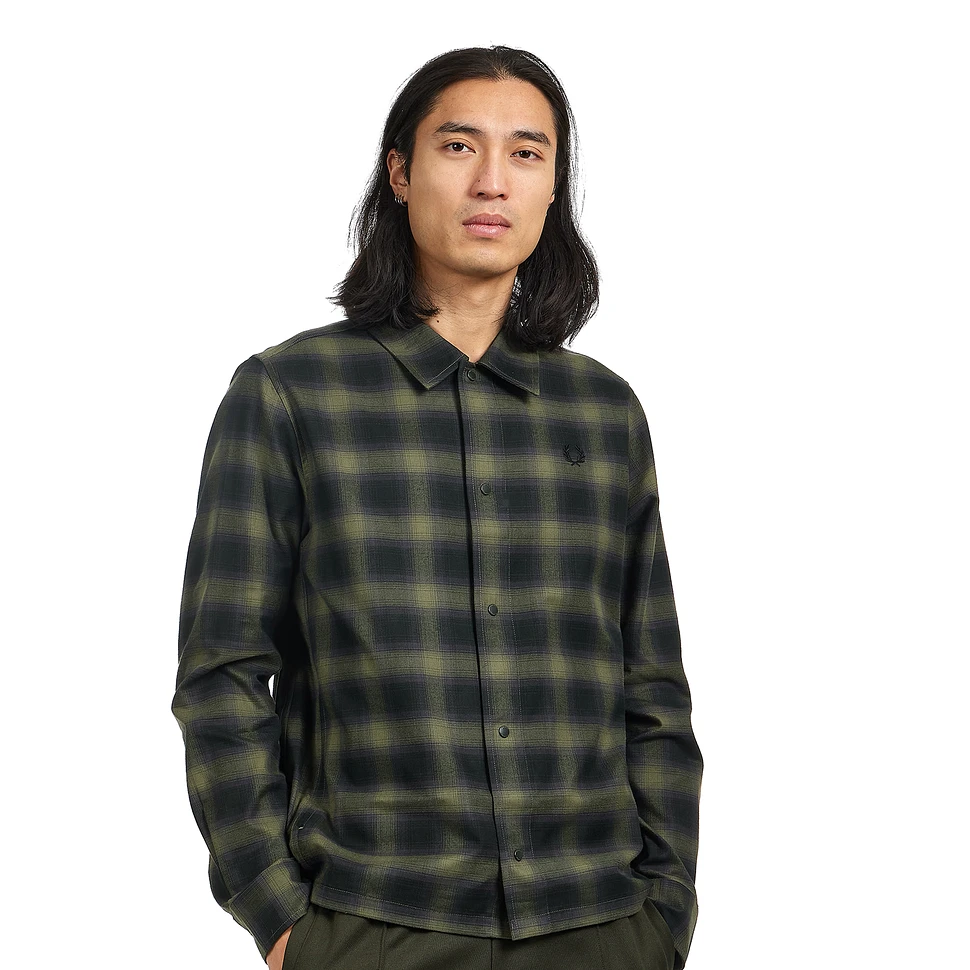 Fred Perry - Blurred Tartan Overshirt