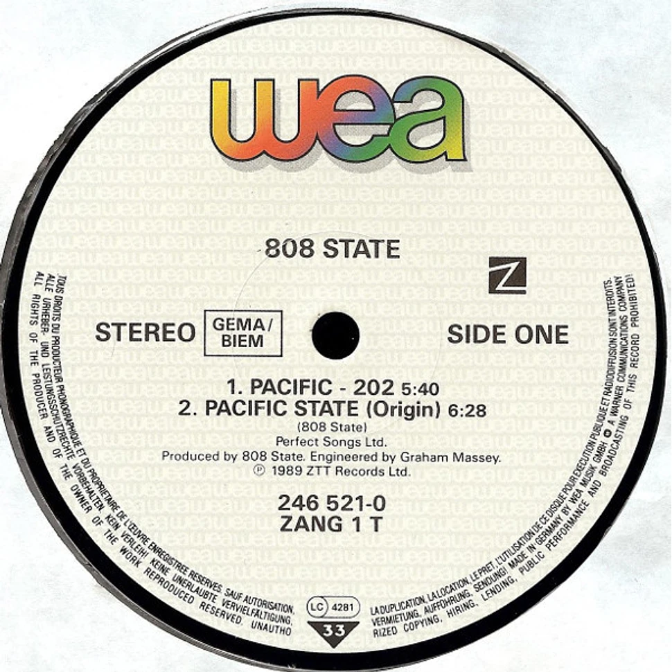 808 State - Pacific