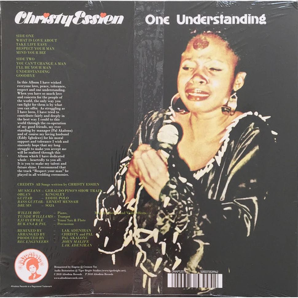 Christy Essien Igbokwe - One Understanding