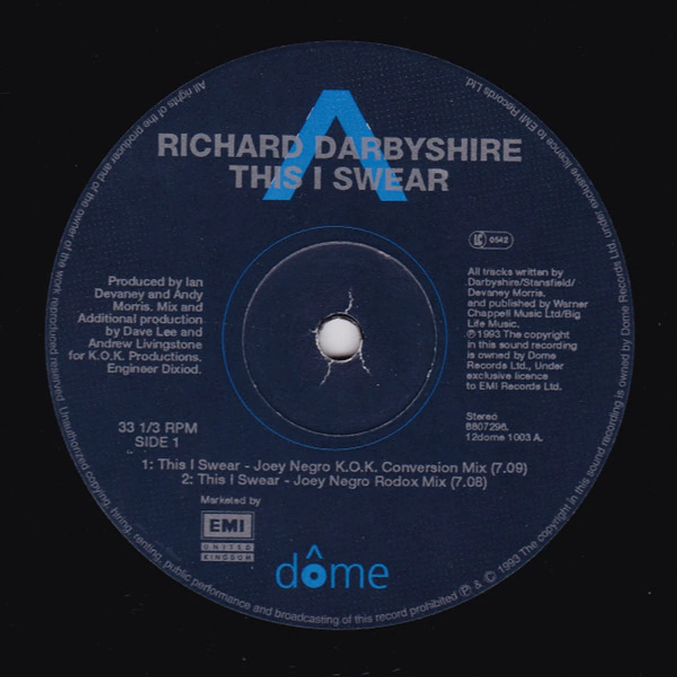 Richard Darbyshire - This I Swear