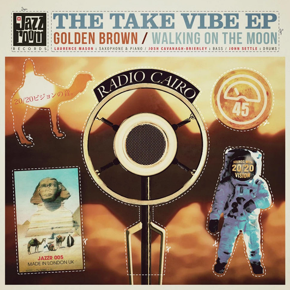 The Take Vibe EP - Golden Brown / Walking On The Moon