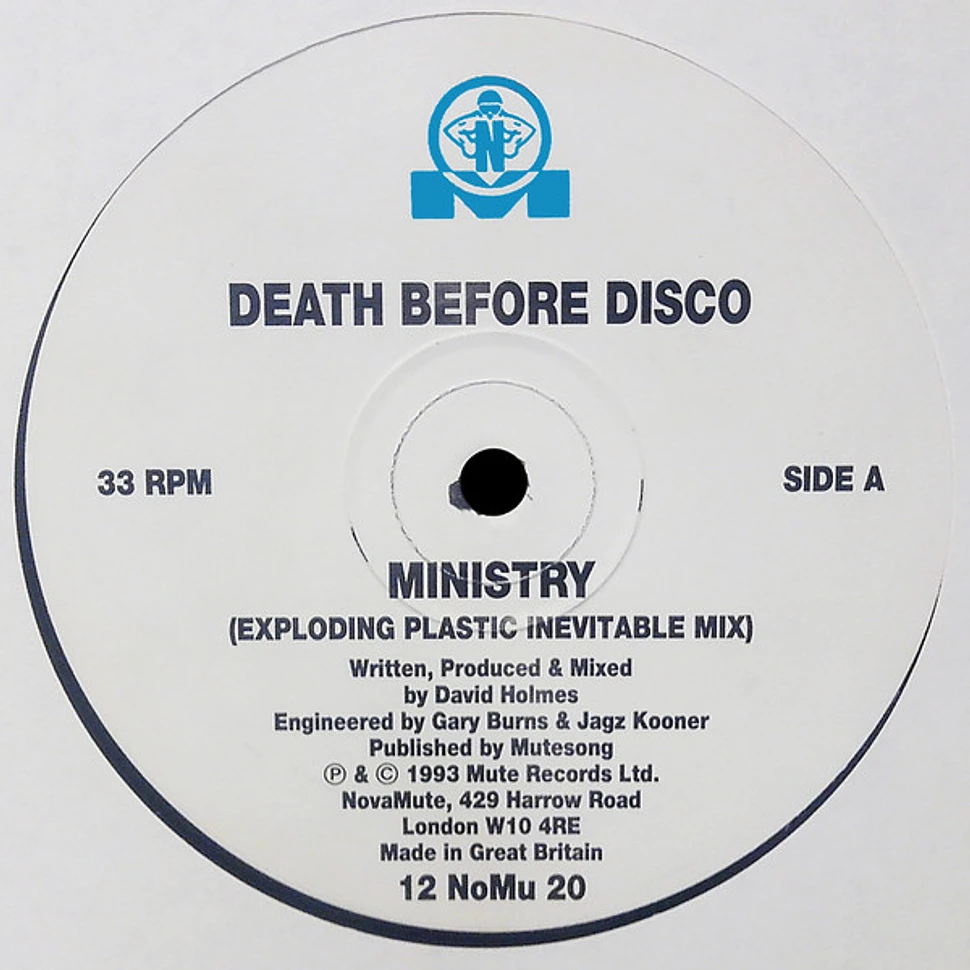 Death Before Disco / Scubadevils - Ministry / Celestial Symphony