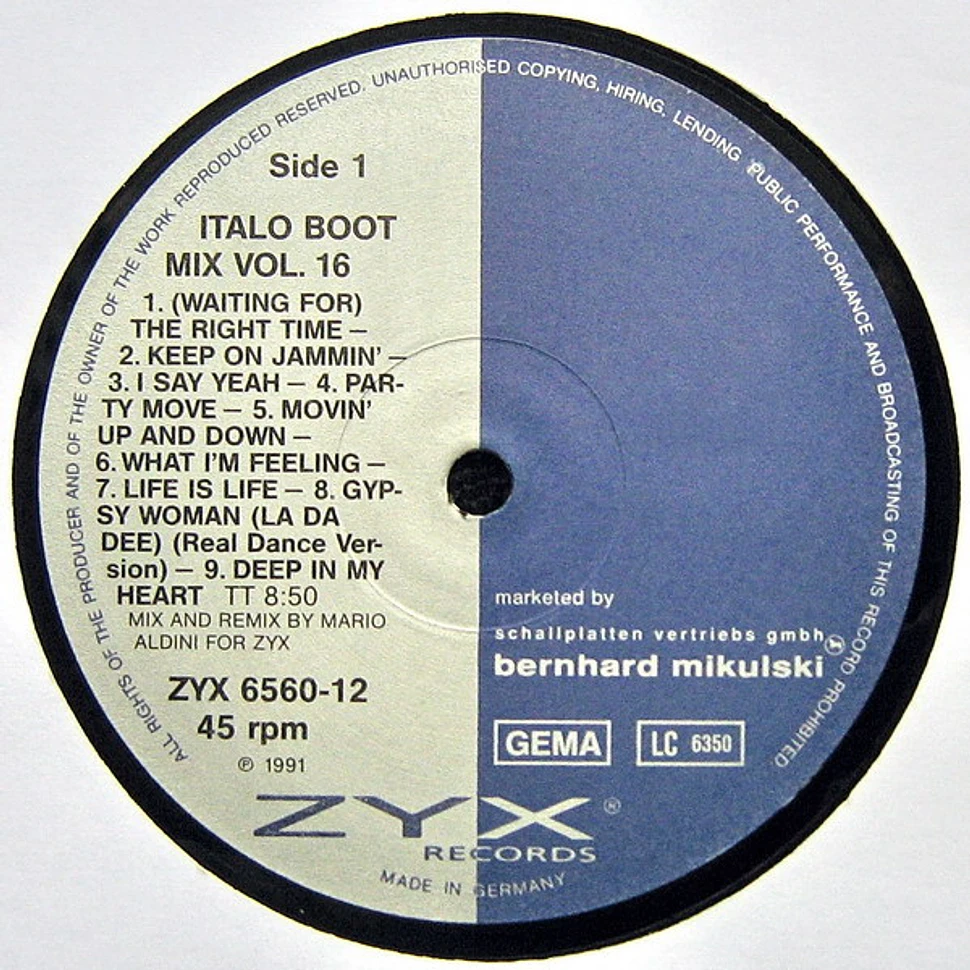 V.A. - Italo Boot Mix Vol. 16