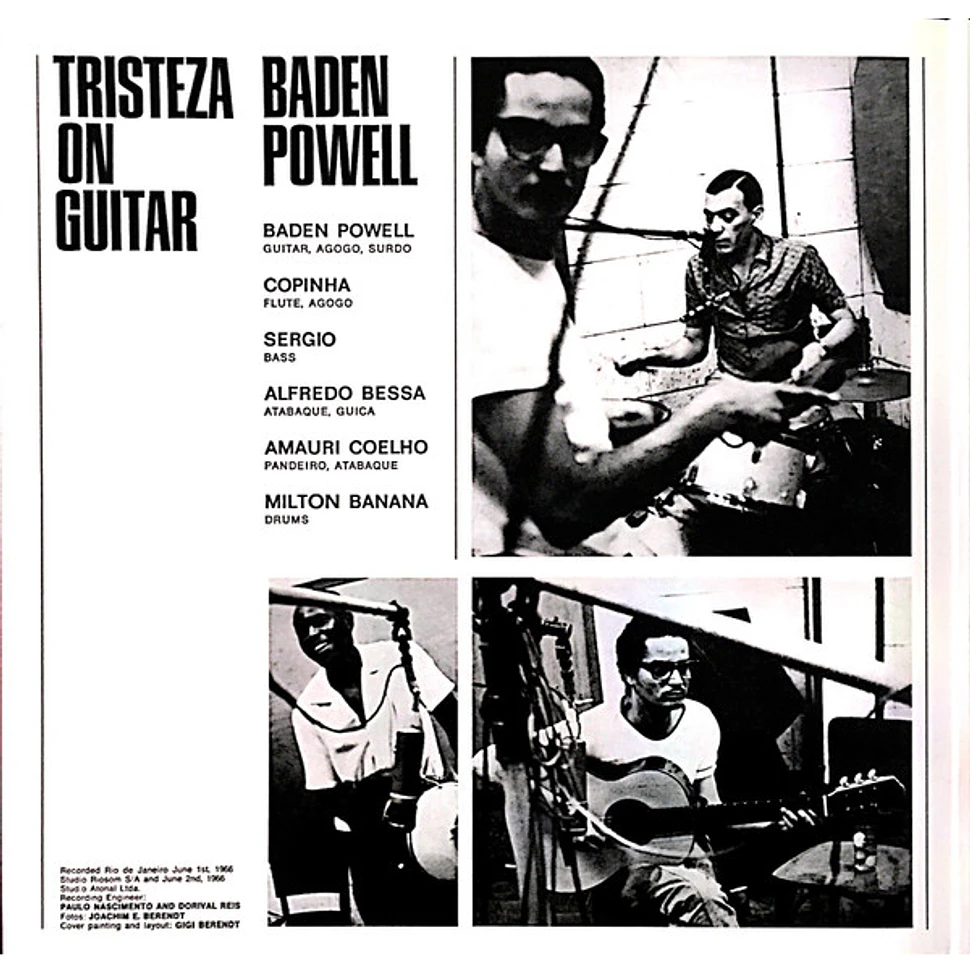 Baden Powell - Tristeza On Guitar