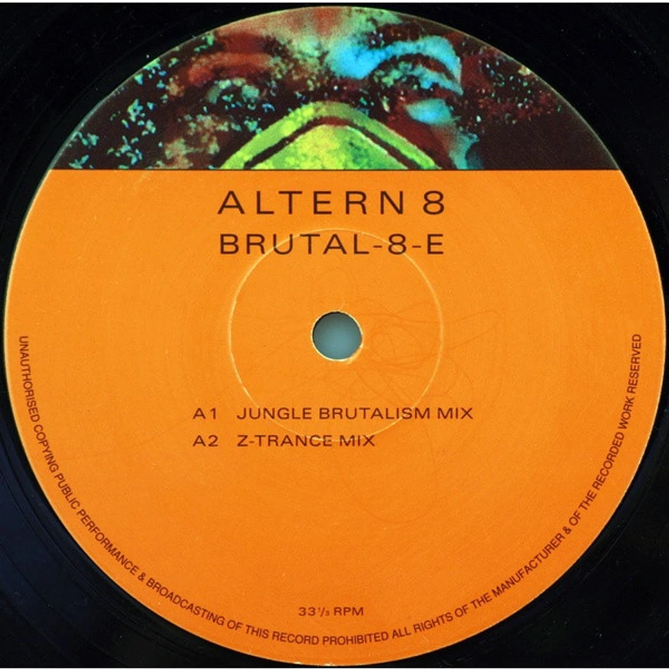 Altern 8 - Brutal-8-E (Orange Edition)