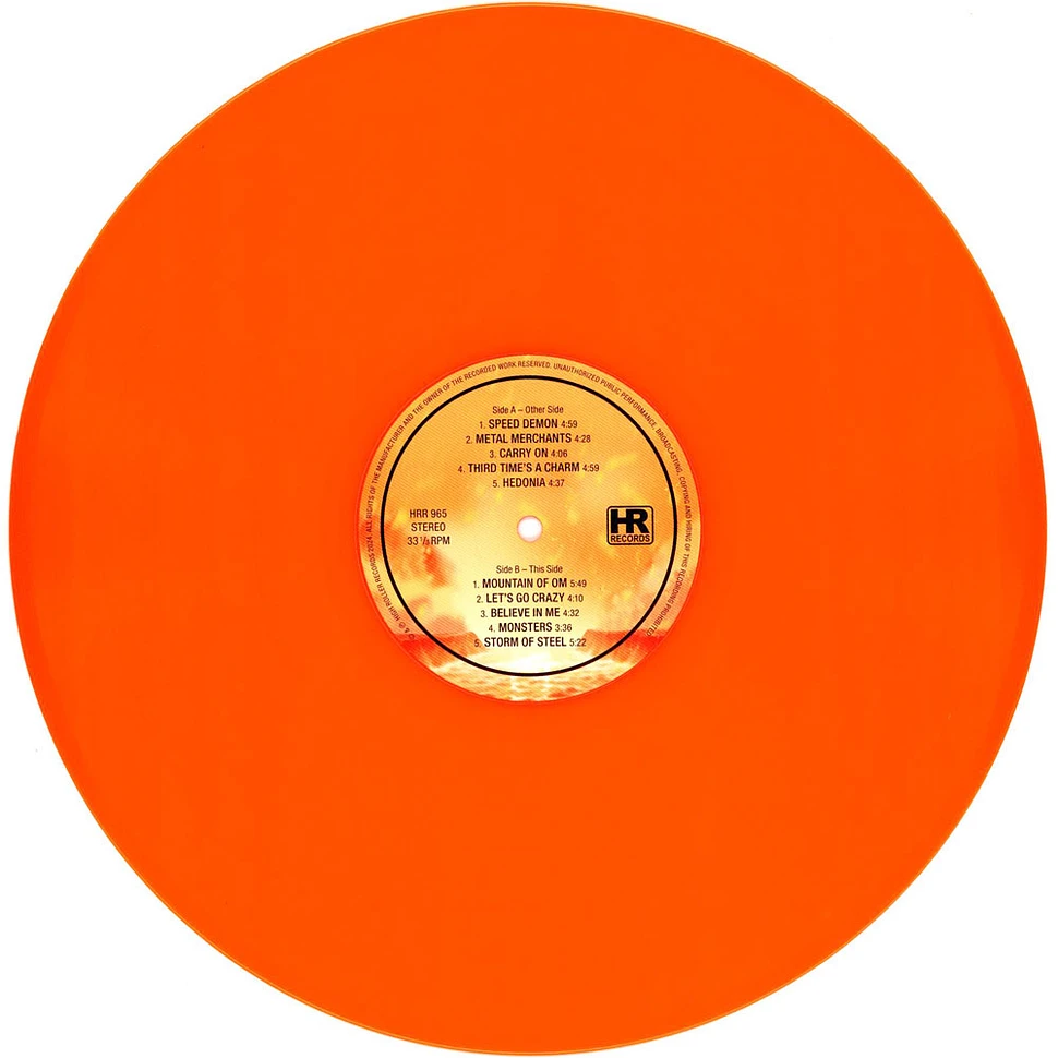 Mindless Sinner - Metal Merchants Neon Orange Vinyl Edition