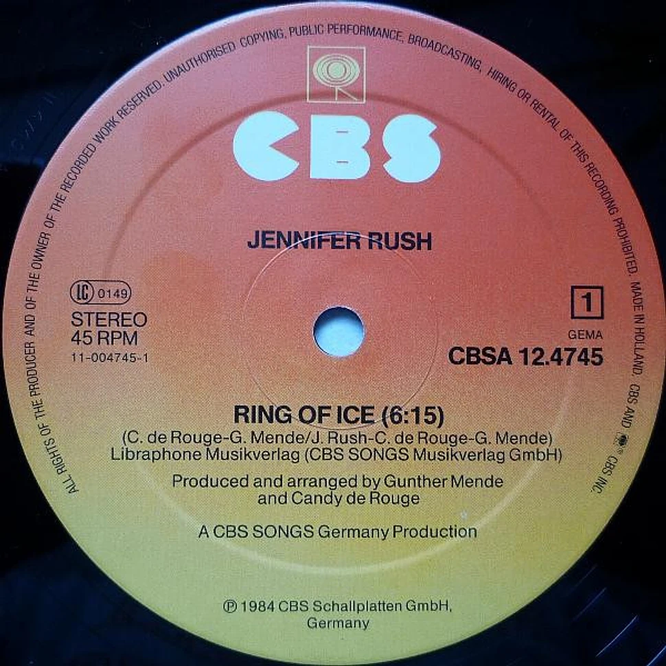 Jennifer Rush - Ring Of Ice (Extended Mix)