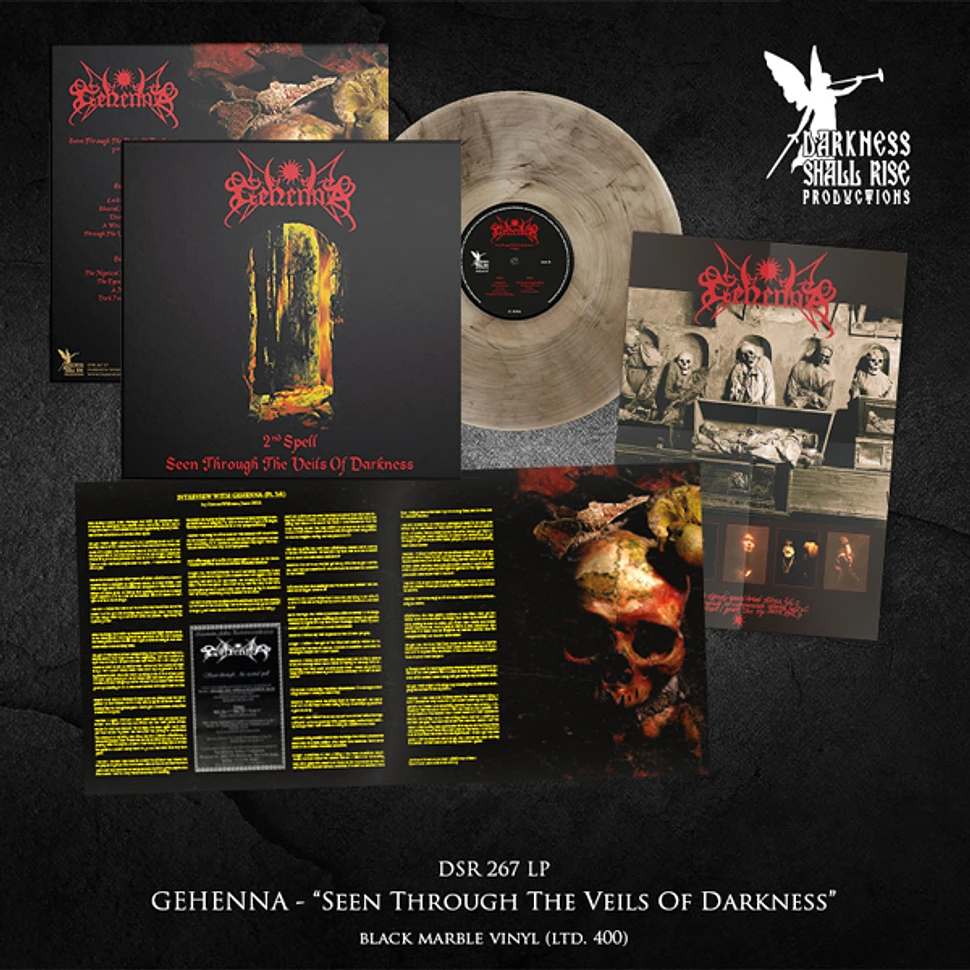 Gehenna - Seen Through The Veils Of Darkness The Second Spell Transparentblack Marble Vinyl Edition