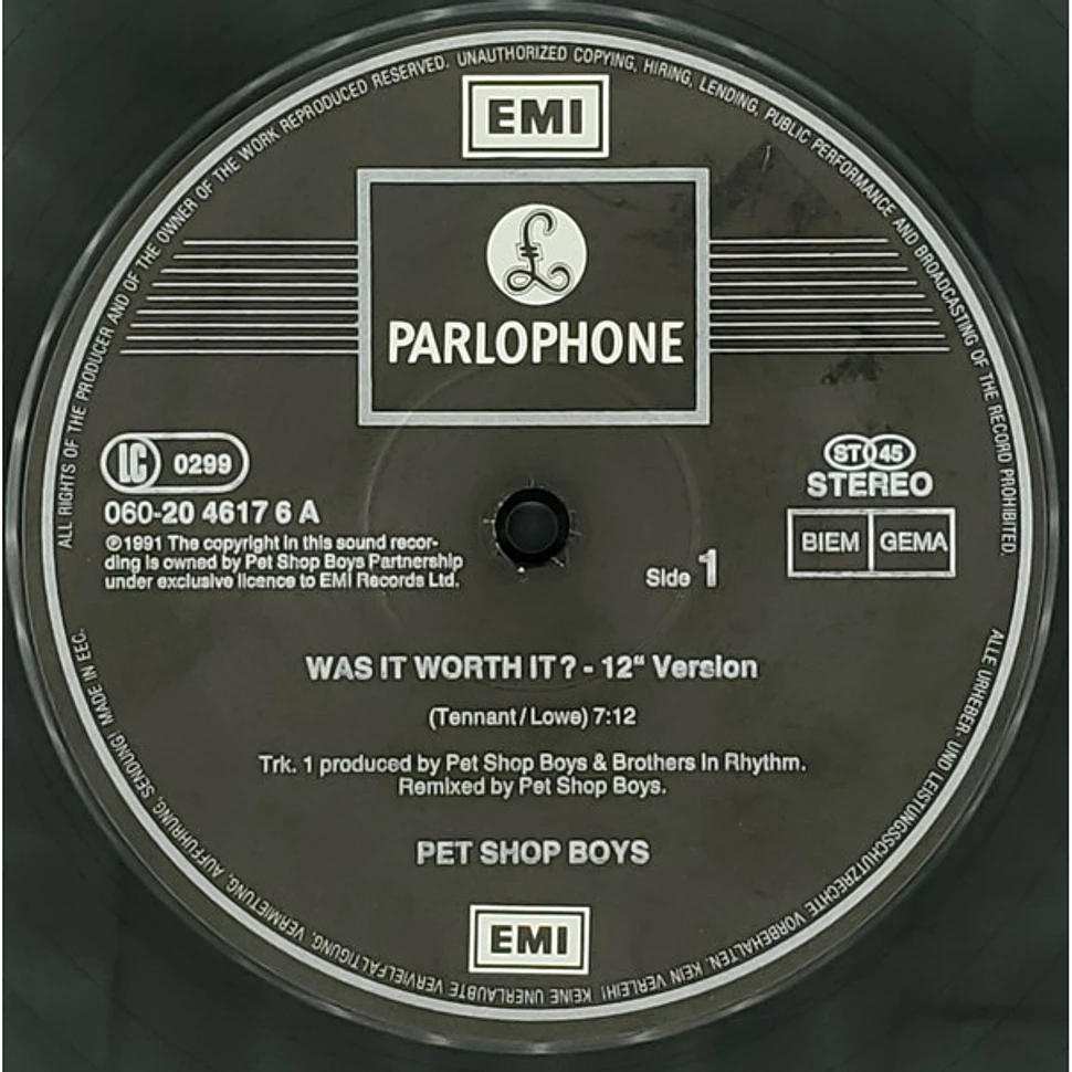 Pet Shop Boys - Was It Worth It?