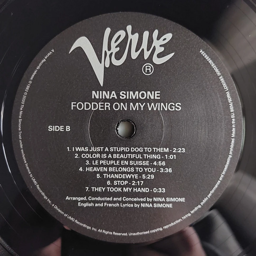 Nina Simone - Fodder On My Wings