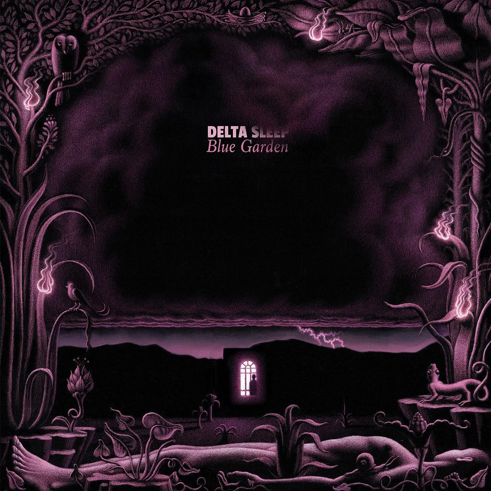 Delta Sleep - Blue Garden Clear Vinyl With Purple Splatter Vinyl Edition