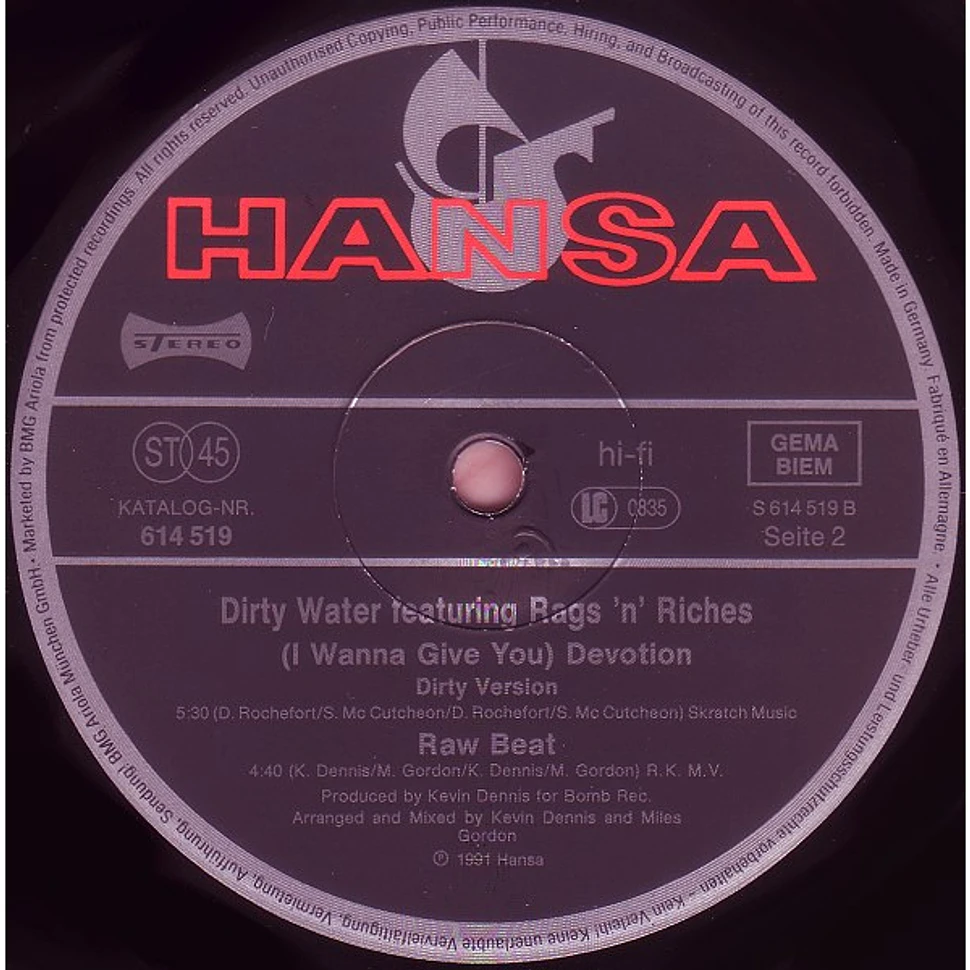 Dirty Water Feat. Rags 'n' Riches - Gypsy Woman (La Da Dee) Rap Version