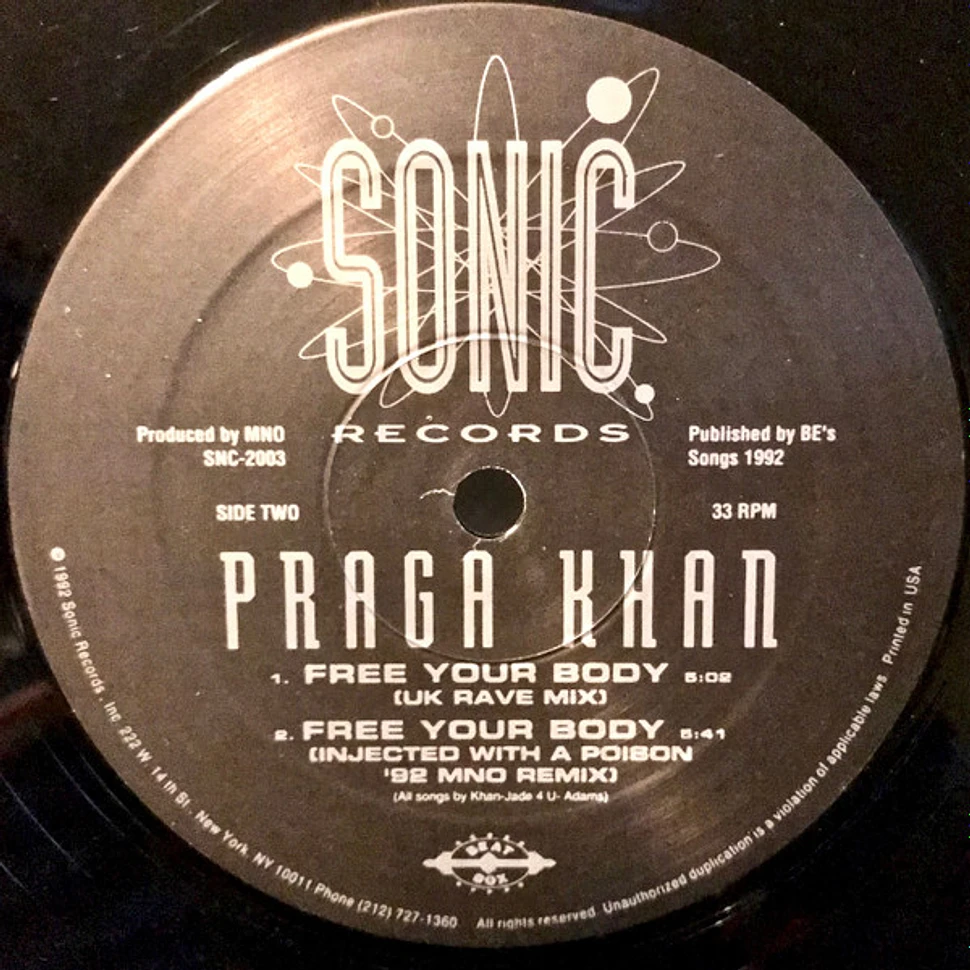 Praga Khan Featuring Jade 4U - Free Your Body