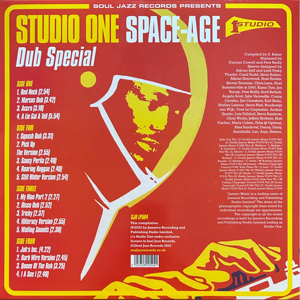 Dub Specialist - Studio One Space Age Dub Special (Intergalactic Dub From 13 Brentford Road)