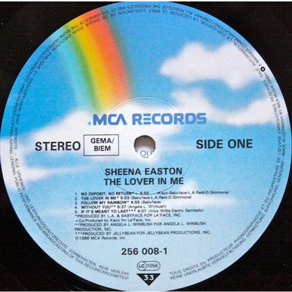 Sheena Easton - The Lover In Me