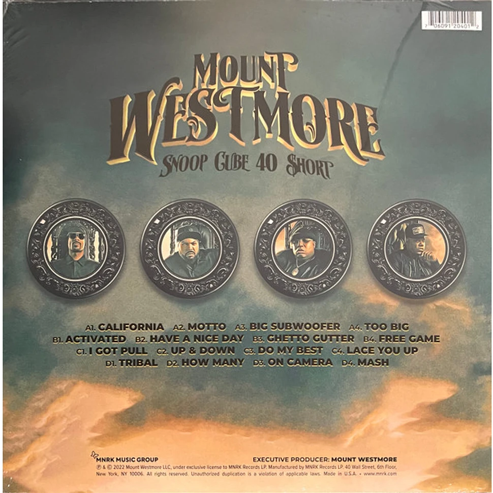 Mount Westmore - Snoop Cube 40 $hort