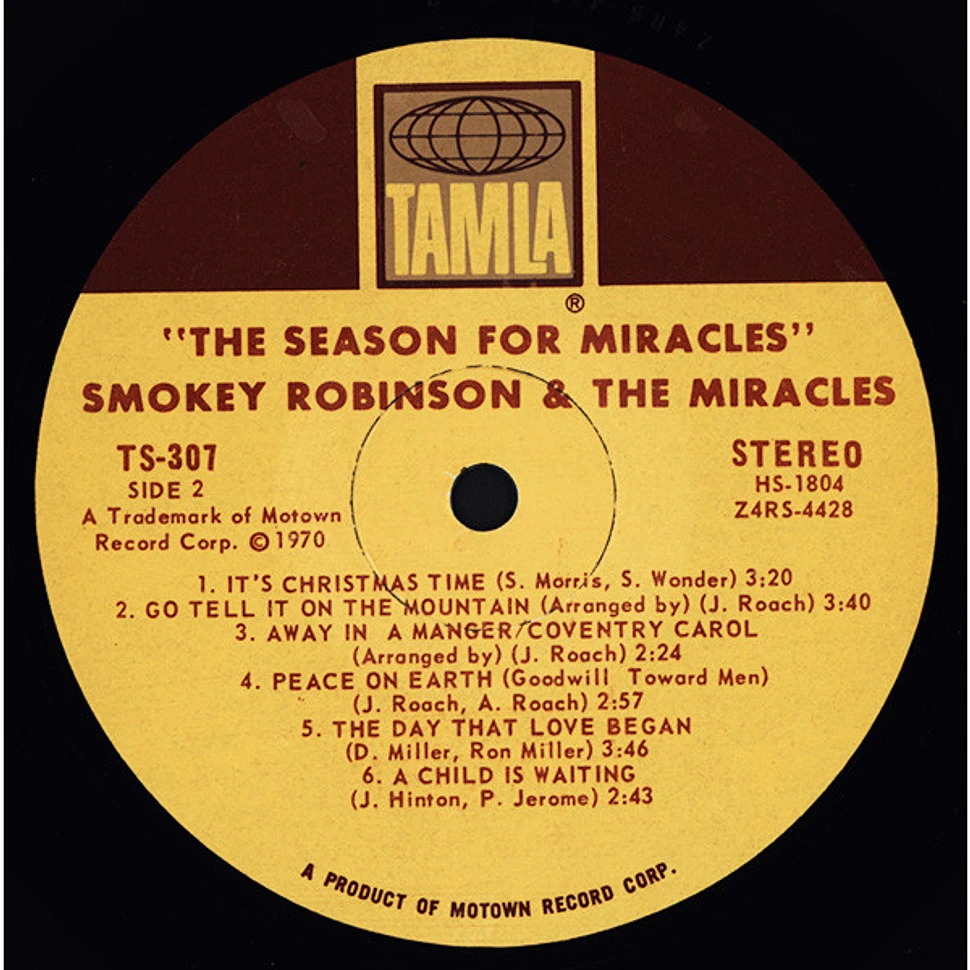 The Miracles - The Season For Miracles